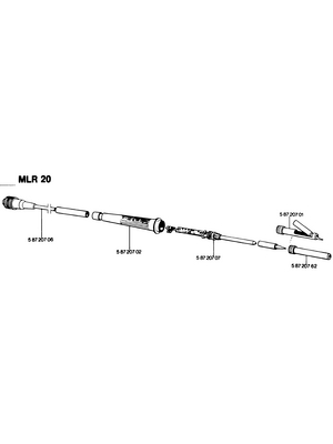 Weller - T0058720743 - ESD Handle MLR-21 58720743, T0058720743, Weller