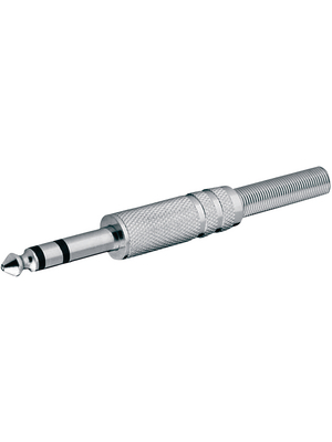 Tsay-E - SS 63 MK - Jack plug ?6.35 mm nickel-plated 3P, SS 63 MK, Tsay-E