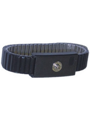 Statech Systems - 05SZ-ME4 - ESD wrist strap black, 05SZ-ME4, Statech Systems