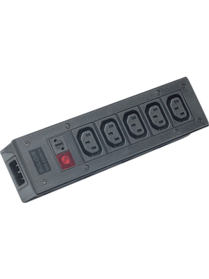 Bulgin - PXD301/550/01/1 - Multiple socket outlet, 5xC13, C14, PXD301/550/01/1, Bulgin