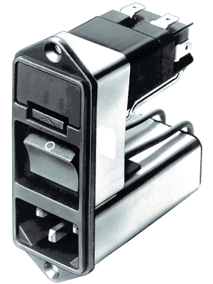 Schurter - CD14.1101.151 - Power inlet with filter 1 A 250 VAC, CD14.1101.151, Schurter