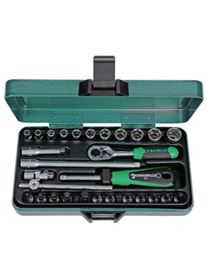 Stahlwille - 1/4-29 TLG. - Socket Wrench Set, 1/4'', 1/4-29 TLG., Stahlwille