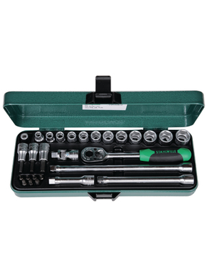 Stahlwille - 3/8-28 TLG. - Socket Wrench Set, 3/8'', 3/8-28 TLG., Stahlwille