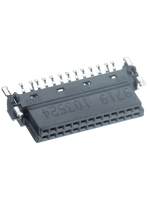 Erni - 354078 - Socket SMC, horizontal 16P Female 16, 354078, Erni