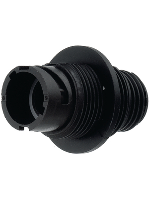 TE Connectivity - 1445421-3 - Receptacle Mini-CPC Poles=4, accepts male contacts / Round or elliptical shaped Flange, 1445421-3, TE Connectivity