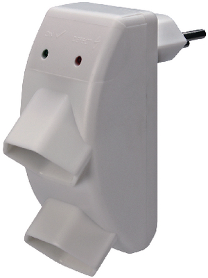 Steffen - 1409786 - Outlet tap 3-in CH white 1 x Type 12, 1409786, Steffen