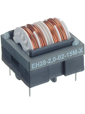 Schaffner - EH28-1.0-02-36M - Inductor, radial 36 mH  (2x) 1 A  (2x), EH28-1.0-02-36M, Schaffner