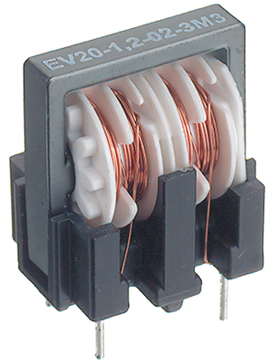 Schaffner - EV20-0.5-02-18M - Inductor, radial 18 mH  (2x) 0.5 A  (2x), EV20-0.5-02-18M, Schaffner