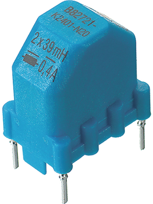 EPCOS - B82721-K2401-N21 - Inductor, radial 27 mH  (2x) 0.4 A  (2x), B82721-K2401-N21, EPCOS