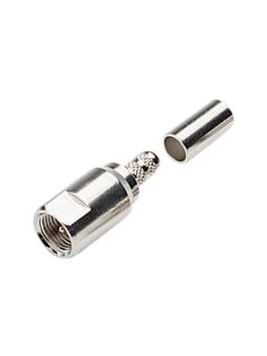 Amphenol - FME1121A3-NT3G-1-50 - FME cable connector, straight 50 Ohm, FME1121A3-NT3G-1-50, Amphenol