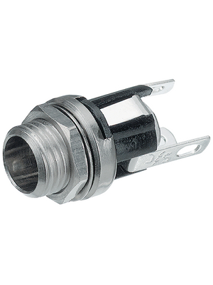 Switchcraft - 712A - Applied-voltage source socket, straight 2.5 mm 5.5 mm, 712A, Switchcraft