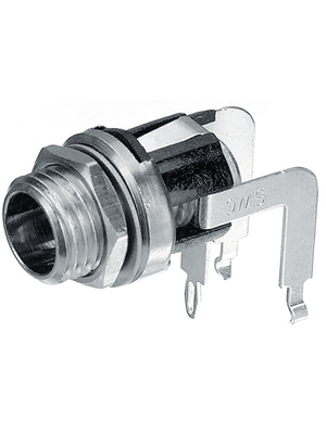 Switchcraft - 712RA - Applied-voltage source socket, Angled 2.5 mm 5.5 mm, 712RA, Switchcraft