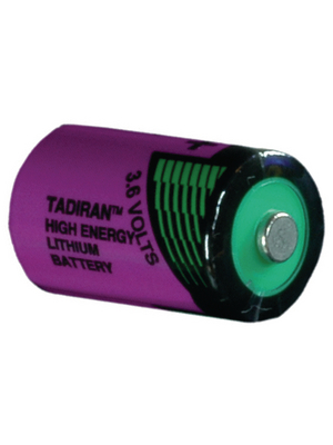Tadiran Batteries - SL-750 S - Lithium battery 3.6 V 1100 mAh, 1/2AA, SL-750 S, Tadiran Batteries