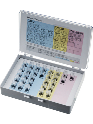 Constructiva - SMD-CL 50 - Ceramic capacitor assortment SMD 1 pF...100 nF, SMD-CL 50, Constructiva