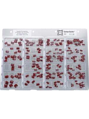 Nova - CCC-23 - Foil capacitor assortment, CCC-23, Nova
