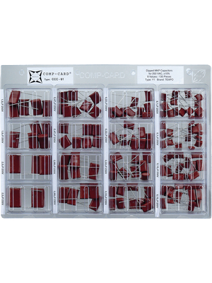 Nova - CCC-61 - Foil capacitor assortment, CCC-61, Nova