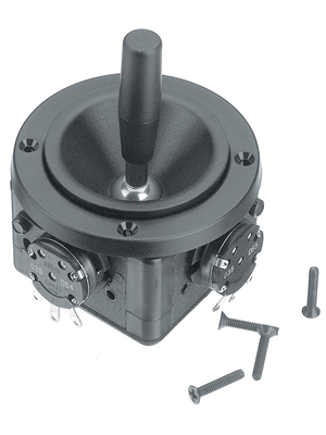 CH Products - M11C061P - Double axis analogue joystick 8 mA  @ 5 VDC, M11C061P, CH Products