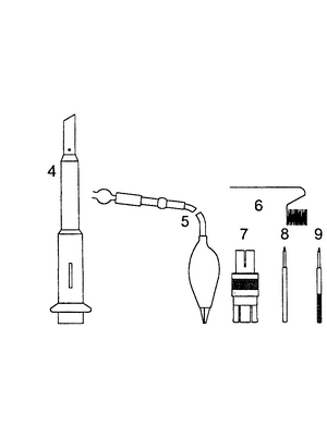 PMK - TKR-5,0-SW SPRUNG HOOK - Probe accessories, PMK general, TKR-5,0-SW SPRUNG HOOK, PMK