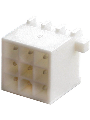 TE Connectivity - 1-770186-0 - Pin header, straight Pitch4.14 mm Poles 3 x 4 straight MATE-N-LOK Mini Universal, 1-770186-0, TE Connectivity