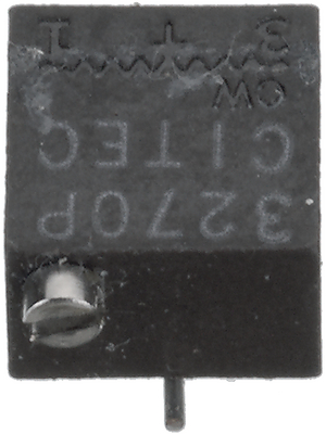 TE Connectivity - 3270P101K - Trimmer Cermet SMD 100 Ohm 250 mW, 3270P101K, TE Connectivity