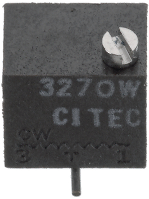 TE Connectivity - 3270W101K - Trimmer Cermet SMD 100 Ohm 250 mW, 3270W101K, TE Connectivity