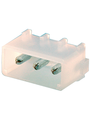 TE Connectivity - 350210-1 - Pin header, straight Pitch5.08 mm Poles 1 x 3 MATE-N-LOK Commercial, 350210-1, TE Connectivity