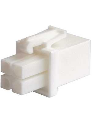 TE Connectivity - 794894-1 - Crimp housing Pitch4.14 mm Poles 1 x 2 accepts male or female contacts / straight MATE-N-LOK Mini Universal Sealed, 794894-1, TE Connectivity