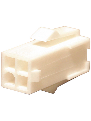 TE Connectivity - 794896-1 - Crimp housing Pitch4.14 mm Poles 1 x 2 accepts male or female contacts / straight / for panel mount MATE-N-LOK Mini Universal Sealed, 794896-1, TE Connectivity