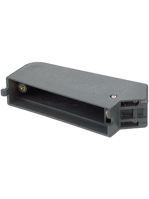 TE Connectivity - 1-1393583-5 - Plastic hood dark gray, 1-1393583-5, TE Connectivity