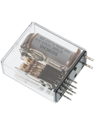 TE Connectivity - 9-1393761-2 - Cradle relay 4 change-over (CO) 24 VDC, 9-1393761-2, TE Connectivity