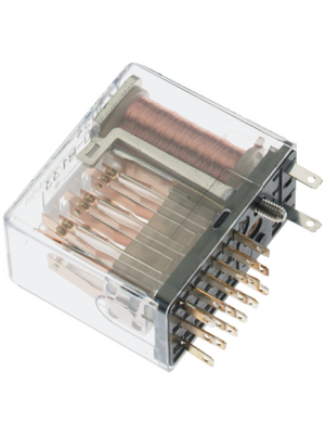 TE Connectivity - 3-1393813-6 - Cradle relay 6 change-over contacts 24 VDC, 3-1393813-6, TE Connectivity