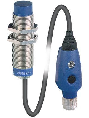 Schneider Electric - XS618B2PAL01M12 - Inductive sensor 9 mm PNP, make contact (NO) Plug M12, 4-Pin 10...36 VDC -25...+70 C, XS618B2PAL01M12, Schneider Electric