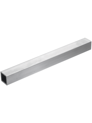 Alcoa Inc. - EN AW-6060 T66 15X15X1MM - Aluminium square tube, length 1 m, EN AW-6060 T66 15X15X1MM, Alcoa Inc.
