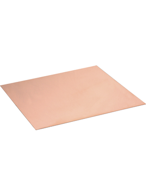 KME Italy S.p.A. - EN CW004A HALBHART H065/R2 - Sheet copper 300 x 300 x 0.5 mm, EN CW004A HALBHART H065/R2, KME Italy S.p.A.