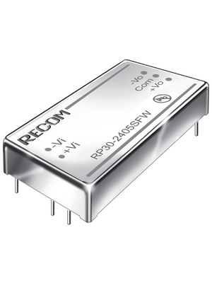 Recom - RP30-2405SFW - DC/DC converter 9...36 VDC 5 VDC, RP30-2405SFW, Recom