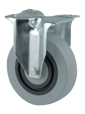 Tente - 3478HUR100P62 - Fixed castor 100 mm, 3478HUR100P62, Tente