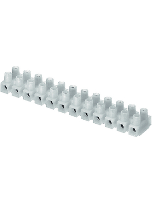 Adels Contact - 230/12 DS - Terminal strip 2.5 mm2 12P natural, 230/12 DS, Adels Contact