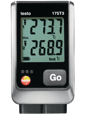 Testo - TESTO 175 T3 - Temperature data logger Channels=2 Temperature SD-Card / USB, TESTO 175 T3, Testo