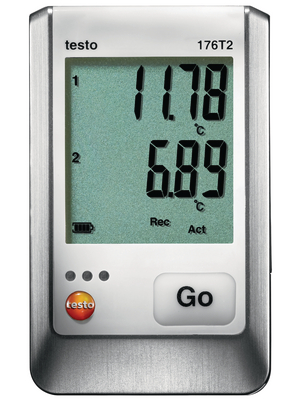Testo - TESTO 176 T2 - Data logger temperature Channels=2 Temperature SD-Card / USB, TESTO 176 T2, Testo