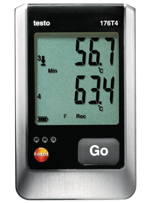 Testo - TESTO 176 T4 - Data logger temperature Channels=4 Temperature SD-Card / USB, TESTO 176 T4, Testo