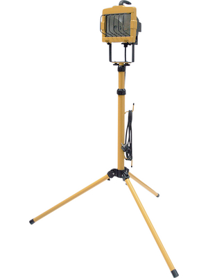 No Brand - TL500 - Halogen floodlight with stand F (CEE 7/4), TL500, No Brand