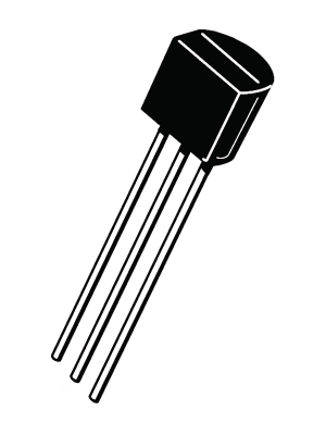 NTE - NTE107 - HF transistor TO-92 NPN 35 V 25 mA, NTE107, NTE