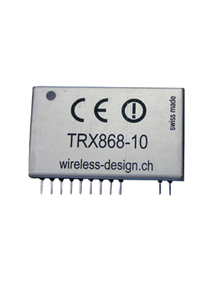 Schmidiger - TRX868-10A - ISM module 159 Channels in 12.5 kHz grid 2 km, TRX868-10A, Schmidiger