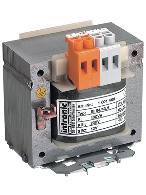 Intronic - ELD EI 78/27 48VAC - Control transformer 60 VA 48 VAC, ELD EI 78/27 48VAC, Intronic
