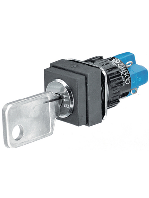 EAO - 51-196.025D2 - Key-operated switch Poles2, 51-196.025D2, EAO