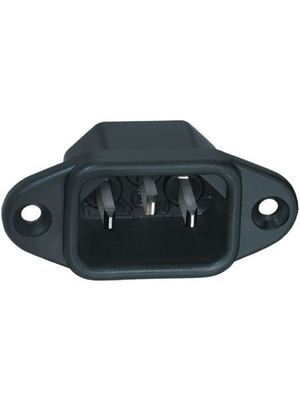 Schurter - 6162.0046 - Flush-type device plug C14 Screw mounting, 6162.0046, Schurter