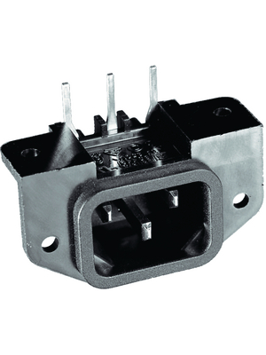 Bulgin - PX0580/PC - Flush-type device plug C14 Screw mounting, PX0580/PC, Bulgin