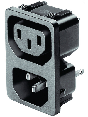 Schurter - 4300.0301 - Plug/socket 10 A Screw mounting, 4300.0301, Schurter