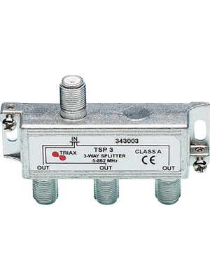 Triax - 347003 - Splitter 5...1000 MHz 5.7 dB  C6.2 dB, 347003, Triax