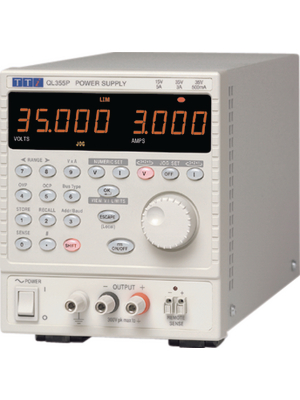 Aim-TTi - QL355-P - Laboratory Power Supply 1 Ch. 0...35 VDC 5 A, Programmable, QL355-P, Aim-TTi